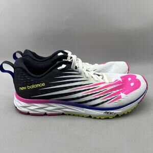 New Balance 1500v5 Road Running Shoes Women Size 8.5 White Pink Comfort Sneakers